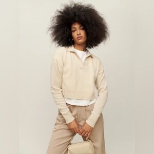 Reformation Large Collar Sweater